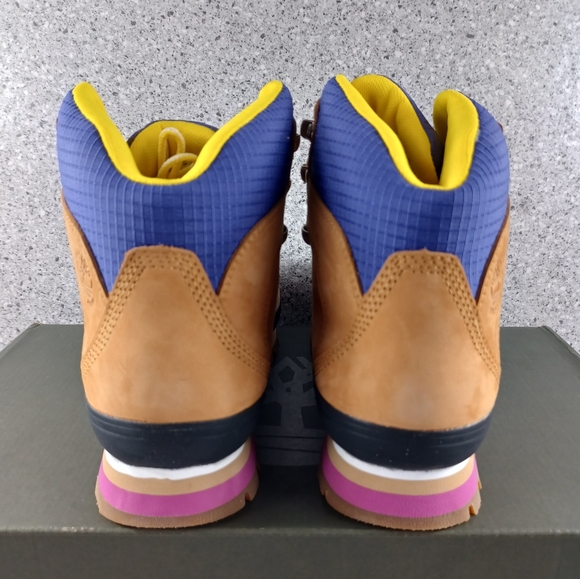 Timberland Euro Hiker Wheat Nubuck Waterproof Boots Shoes - Picture 5 of 9
